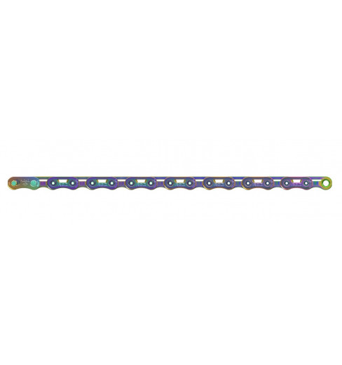 SRAM 12V RED AXS E1 FLATTOP Rainbow 126 Links chain