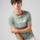 GOBIK 2025 men's cotton t-shirt REST ICEBERG GREEN