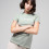 GOBIK t-shirt coton femme REST ICEBERG GREEN 2025