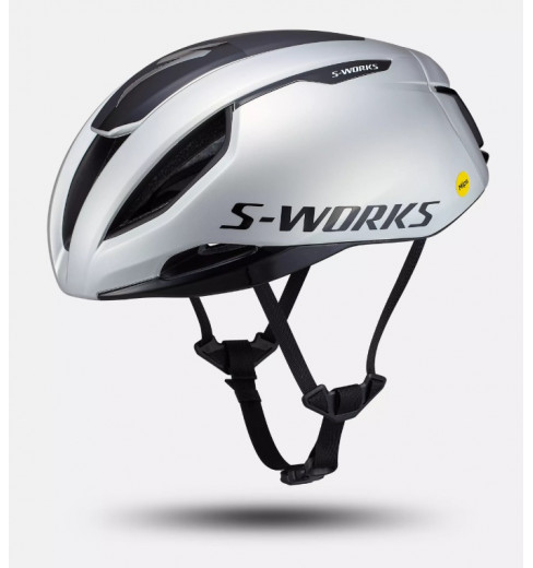 SPECIALIZED casque route S-Works Evade 3 ANGI MIPS - Silver dust