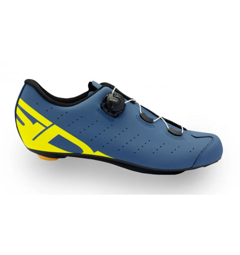 Chaussures de vélo route SIDI FAST 2 bleu / jaune