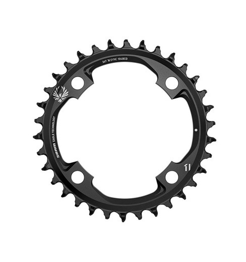 Plateau SRAM X-SYNC-2 Eagle 34D 104 BCD 12v - noir