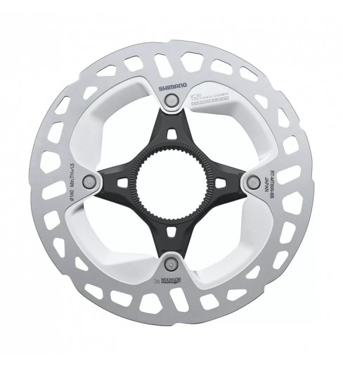 Disque de frein VTT SHIMANO 140mm Center Lock Externe RT-MT800 Ice-Tech Freeza