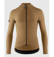 ASSOS maillot vélo manches longues Mille GT Printemps Automne C2 - Bronze Ash