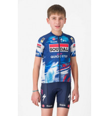 SOUDAL QUICK-STEP Aero junior short-sleeved cycling jersey - 2025