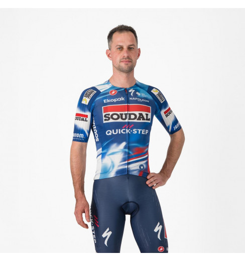 SOUDAL QUICK-STEP Aero Race 8S men's short sleeve cycling jersey - 2025