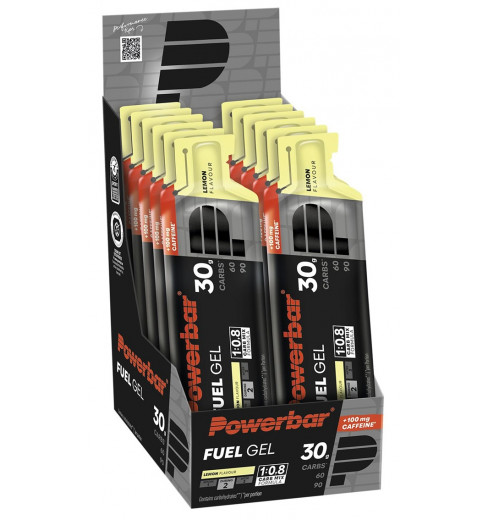 BOITE POWERBAR FUEL GEL30 CAFEINE 50ML