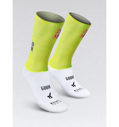 GOBIK Vortex 2.0 Liquid Lime unisex cycling socks