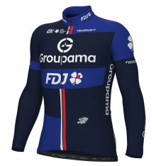 GROUPAMA FDJ maillot velo manches longues Prime 2025