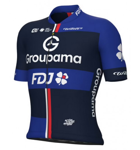 GROUPAMA FDJ maillot vélo manches courtes Replica Prime 2025