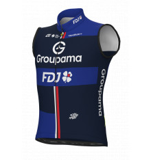 GROUPAMA FDJ gilet coupe-vent sans manches Prime 2025