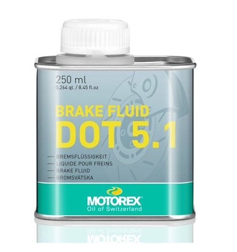 Liquide de frein MOTOREX DOT 5.1 250ML